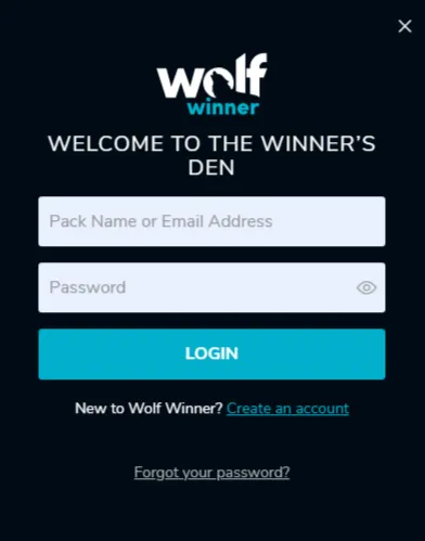 login wolf wonner czsino au